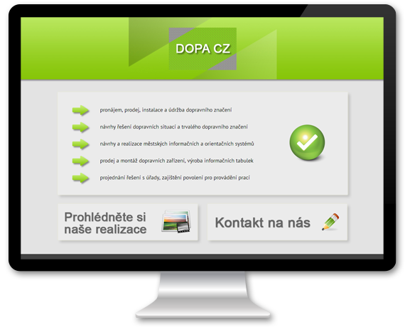webová prezentace DOPA CZ s.r.o.